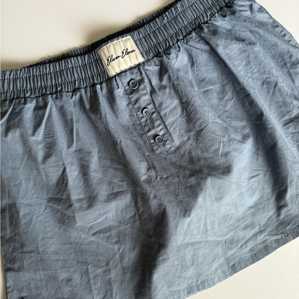 Classic Blue Mini Skirt